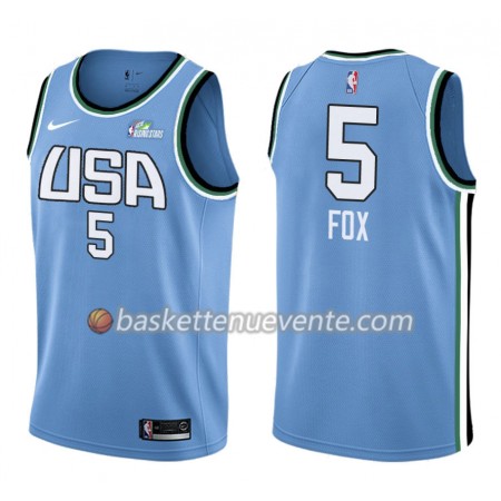 Maillot Basket Sacramento Kings De'Aaron Fox 5 Nike 2019 Rising Star Swingman - Homme